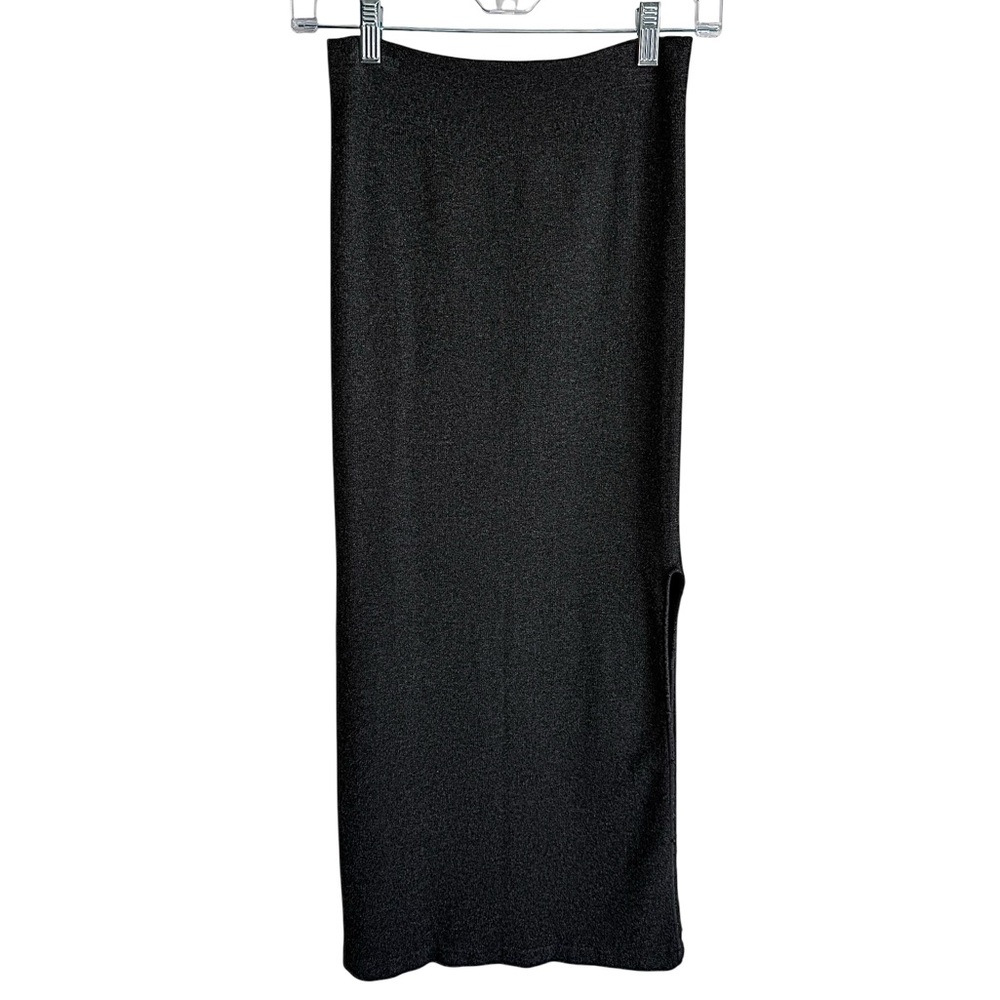 Fabletics Cloud Seamless High Waisted Side Slit Stretch Midi Skirt Small NWOT
